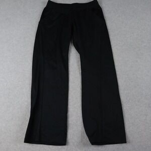 Under Armour Pants Womens Medium Activewear Track Gym Training Athletic Black